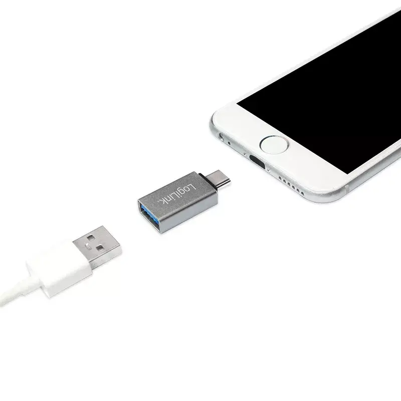 Kaablisooanduri vahetaja LogiLink AU0040 USB 3.1 C USB 3.0 A Micro USB 2.0 Alumiinium