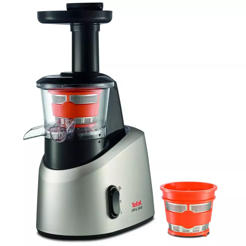 Tefal Infiny Juice ZC255B mahlapress 200 W hall, hõbedane