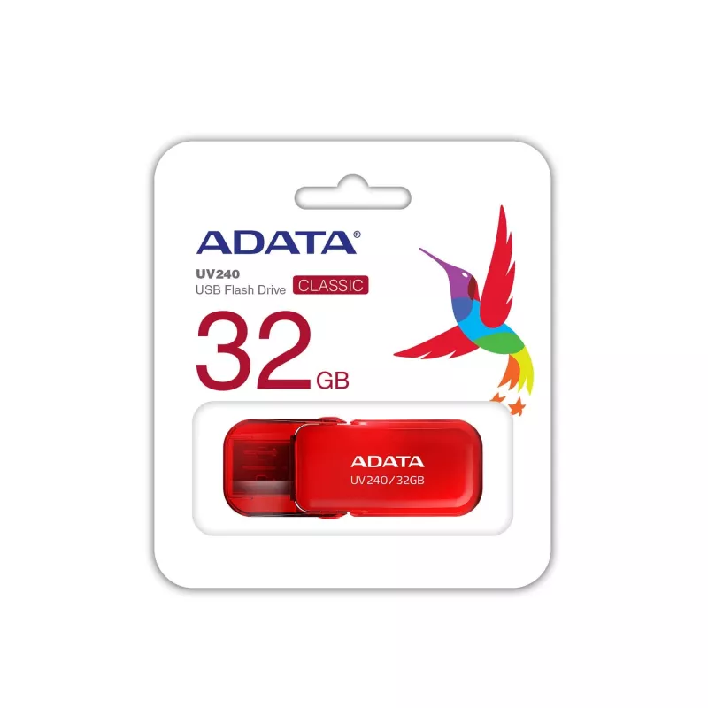 ADATA UV240 USB-mälupulk 32 GB USB Type-A 2.0 Punane