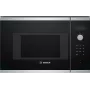 Bosch Serie 4 BFL523MS0 mikrolaineahi Must, Roostevaba teras Eraldiseisev mikrolaineahi Sisseehitatav 20 L 800 W