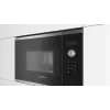 Bosch Serie 4 BFL523MS0 mikrolaineahi Must, Roostevaba teras Eraldiseisev mikrolaineahi Sisseehitatav 20 L 800 W