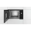 Bosch Serie 4 BFL523MS0 mikrolaineahi Must, Roostevaba teras Eraldiseisev mikrolaineahi Sisseehitatav 20 L 800 W