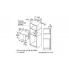 Bosch Serie 4 BFL523MS0 mikrolaineahi Must, Roostevaba teras Eraldiseisev mikrolaineahi Sisseehitatav 20 L 800 W