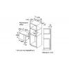 Bosch BFL520MS0 mikrolaineahi Must, Roostevaba teras Kombineeritud mikrolaineahi Sisseehitatav 20 L 800 W