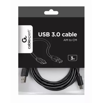 GEMBIRD USB 2.0 Type-A to USB-C kaabel (AM/CM), 3m