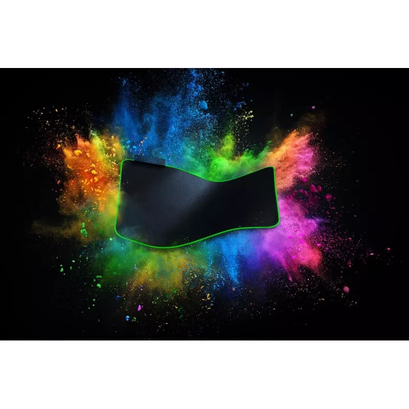 Mänguhiirematt Razer Goliathus Extended Chroma Must