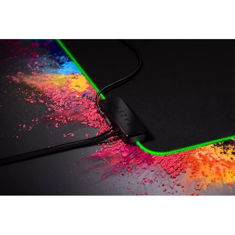 Mänguhiirematt Razer Goliathus Extended Chroma Must