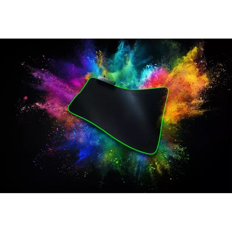 Mänguhiirematt Razer Goliathus Extended Chroma Must