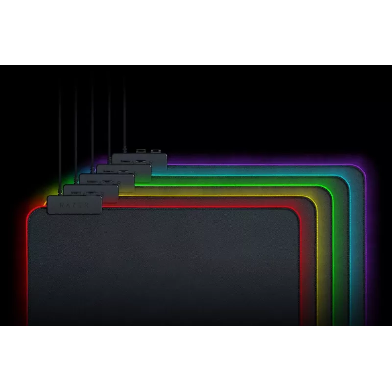 Mänguhiirematt Razer Goliathus Extended Chroma Must
