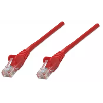 Goobay võrk patch-kaabel, Cat5e, 3m, punane, CCA, U/UTP, PVC, RJ45, kullatud kontaktid, tõmblukuta, kaitstud, eluaegne garantii