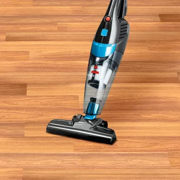 Bissell Featherweight Pro Eco pulkpuhastaja vahelduvvooluga kuiv tolmukotita 0,5 L 450 W sinine, titaan