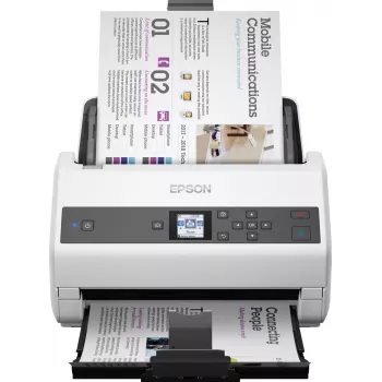 Epson WorkForce DS-870 lehtedega skanner 600 x 600 DPI A4 hall, valge