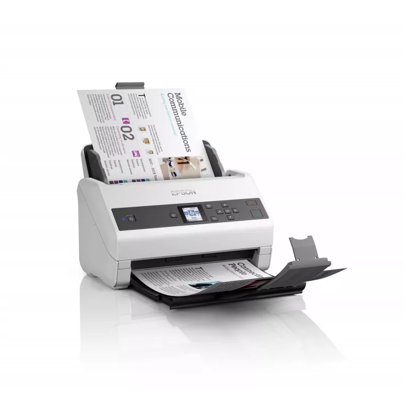Epson WorkForce DS-970 lehtedega skanner 600 x 600 DPI A4 hall, valge