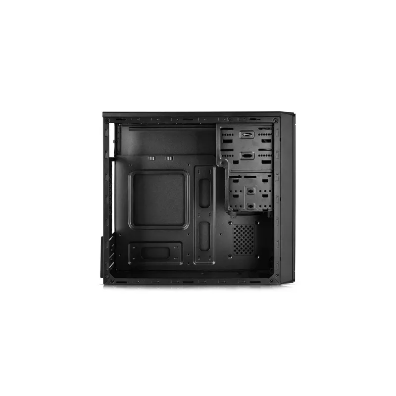 Arvuti korpus DeepCool Wave V2 Mini Tower Must — microATX/Mini-ITX, 350×175×390 mm, GPU kuni 34 cm, CPU jahuti kõrgus 14 cm