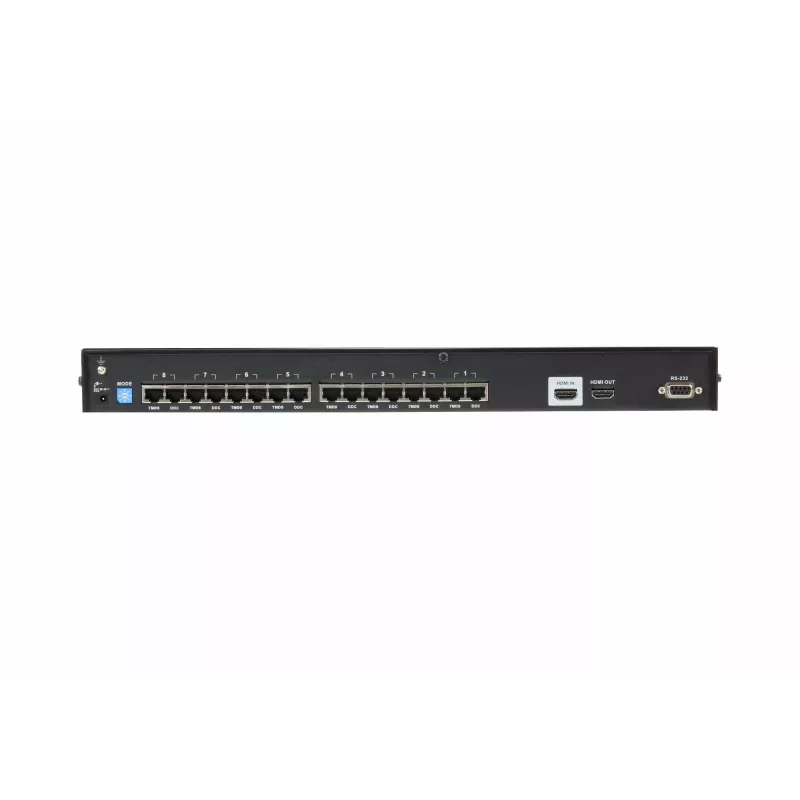 ATEN 8-pordiline HDMI CAT5e/6 jaotur, HDMI, HDMI, 1920 x 1080 pikslit, must, metall, Full HD