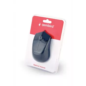 GEMBIRD hiir Optical MUS-3B-02 - 3 nupuga, kerimisrattaga, USB, must