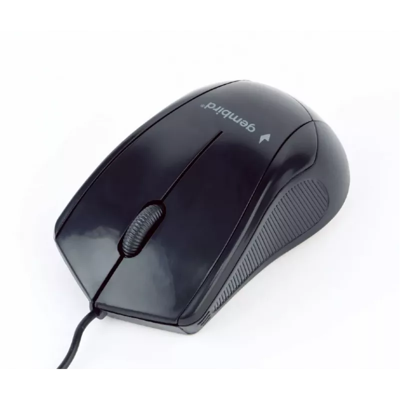 GEMBIRD hiir Optical MUS-3B-02 - 3 nupuga, kerimisrattaga, USB, must