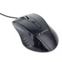GEMBIRD USB optiline paremakäehiir MUS-4B-02 — 1200 DPI, 4 nuppu, juhtmega, must