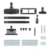 Polti Vaporetto Pro 95_Turbo Flexi silindriline aurupuhasti 1100 W Must, Roheline