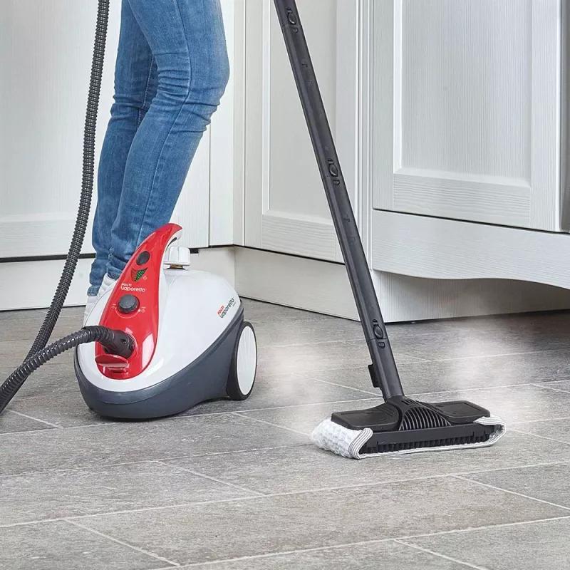 Polti Vaporetto Smart 30_R silindriline aurupuhasti 1,6 L 1800 W punane, valge