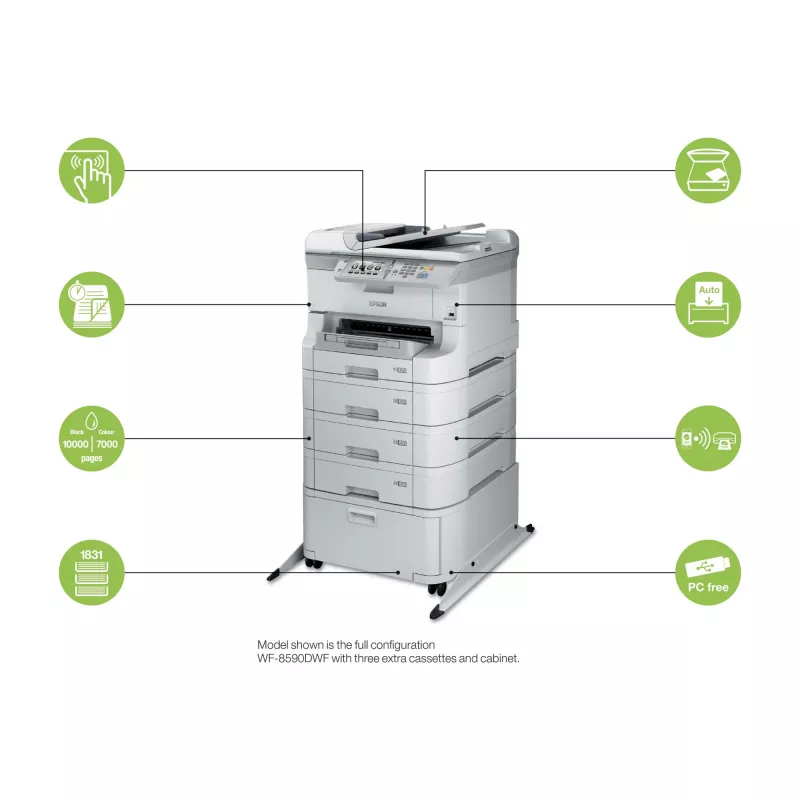 Tindikassett XXL Epson C13T869440 Kollane