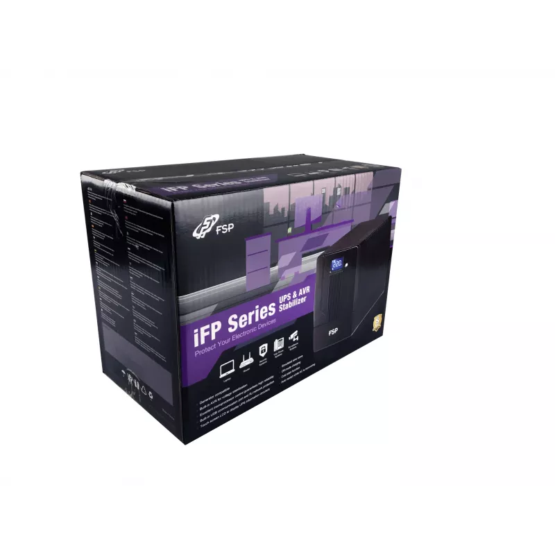 FSP iFP 2000 katkematu toiteallikas (UPS) Line-Interactive 2 kVA 1200 W 2 vahelduvvoolu pistikupesa
