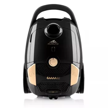 Silindertolmuimeja ETA Avanto 3 L — 800 W, 3 L tolmukott, HEPA filtreerimine, kuivpuhastus, pehme mööbel/kõvad põrandad/vaibad, must/beež
