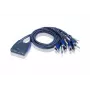 ATEN KVM-lüliti 4-pordine kaabel KVM USB + heli