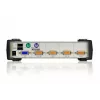 ATEN 4-Pordi USB - PS/2 VGA KVM-lüliti (KVM-kaablid kaasas), 2048 x 1536 pikslit, QXGA, 0,45 W, Must, Hall