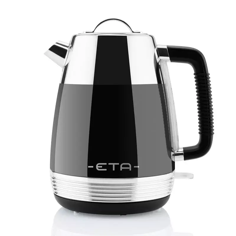 Elektriline veekeetja ETA Storio 9186 90020 — 1,7 L, 2150 W, must roostevaba teras