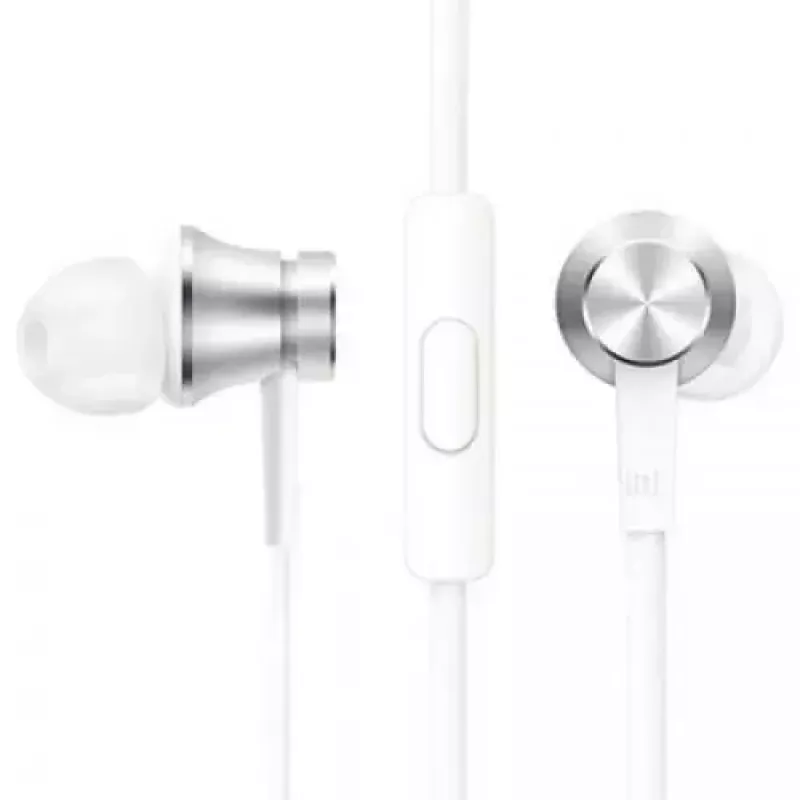 Xiaomi Mi kõrvasisesed kõrvaklapid Basic peakomplekt 3,5 mm pistik Hõbedane, Valge