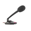 GENESIS Radium 200 must, punane arvutimikrofon