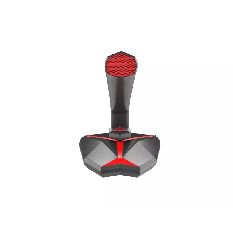 GENESIS Radium 200 must, punane arvutimikrofon
