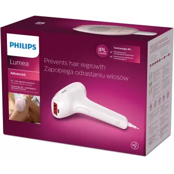 IPL-karvade eemaldamise seade Philips SC1994/00 Lumea Advanced — vooluvõrgust toide, kehakinnitus, 4 cm² lamp, valge/roosa