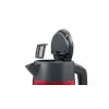 Elektriline veekeetja Bosch TWK4P434 — 1,7 L, 2400 W, must/punane