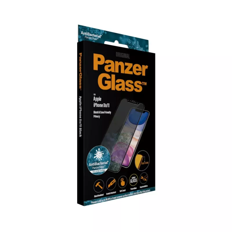 PanzerGlass ® Privaatsuskaitse ekraanikaitse iPhone 11 | XR | Äärest ääreni