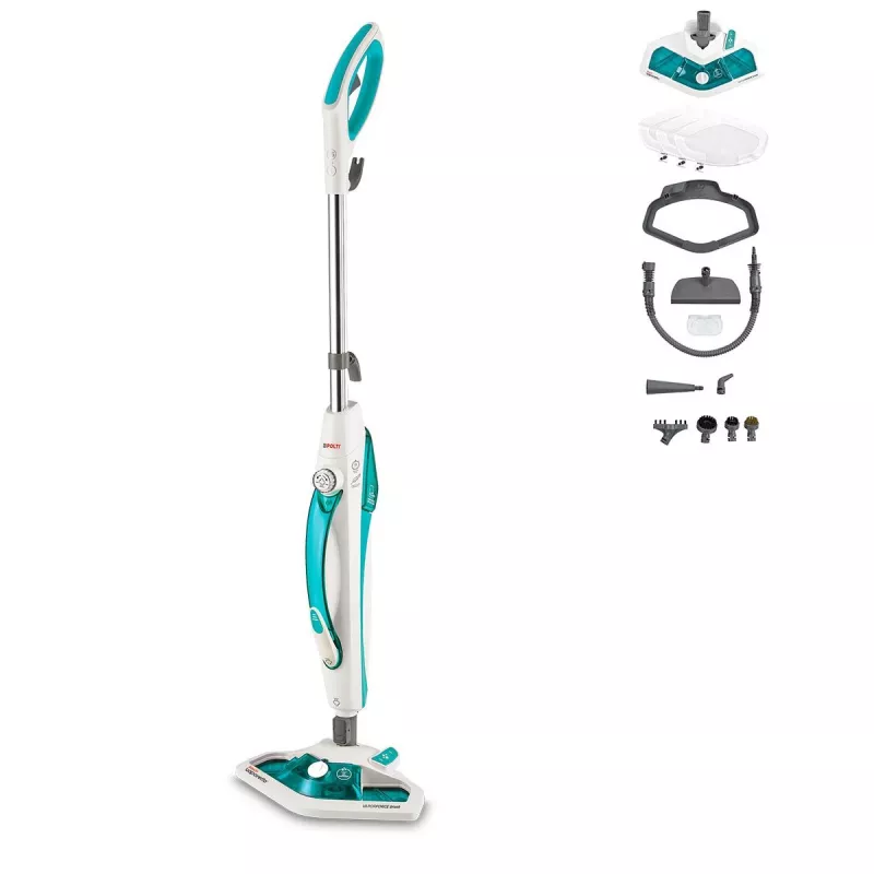 Polti Vaporetto SV450_Double aurumopp 0,3 L 1500 W türkiissinine, valge
