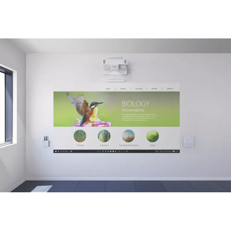 Epson EB-1485Fi Ülilühikese heitega projektor 5000 ANSI luumenit 3LCD 1080p (1920x1080) Valge