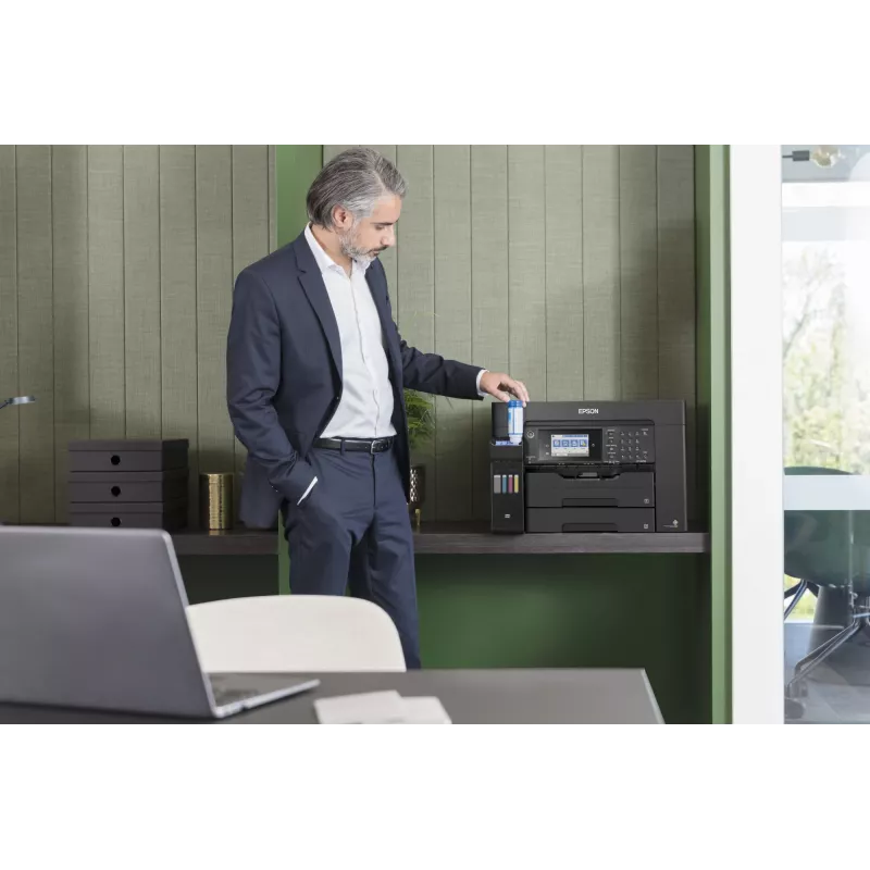 Mitmeotstarbeline seade Epson EcoTank L15160 tindiprinter värviline, A3+, 32 ppm, 4800x1200 DPI, Wi‑Fi, Ethernet