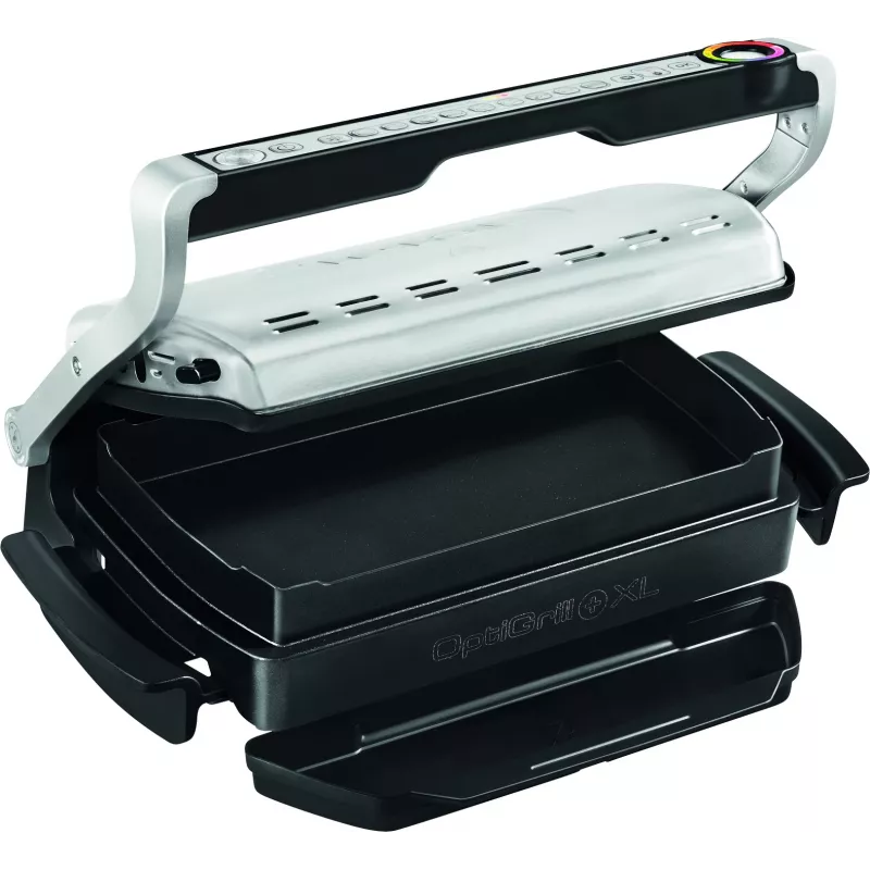 Kontaktgrill Tefal GC724D lauapealne küpsetusplaat, metallik/must, 440×340×172 mm, 7 kg