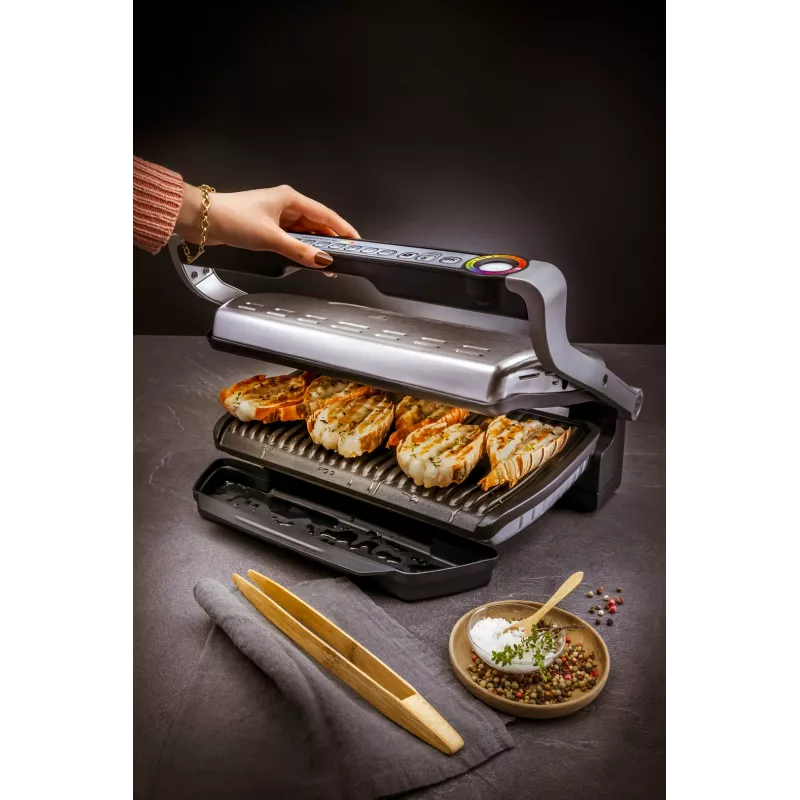 Kontaktgrill Tefal GC724D lauapealne küpsetusplaat, metallik/must, 440×340×172 mm, 7 kg