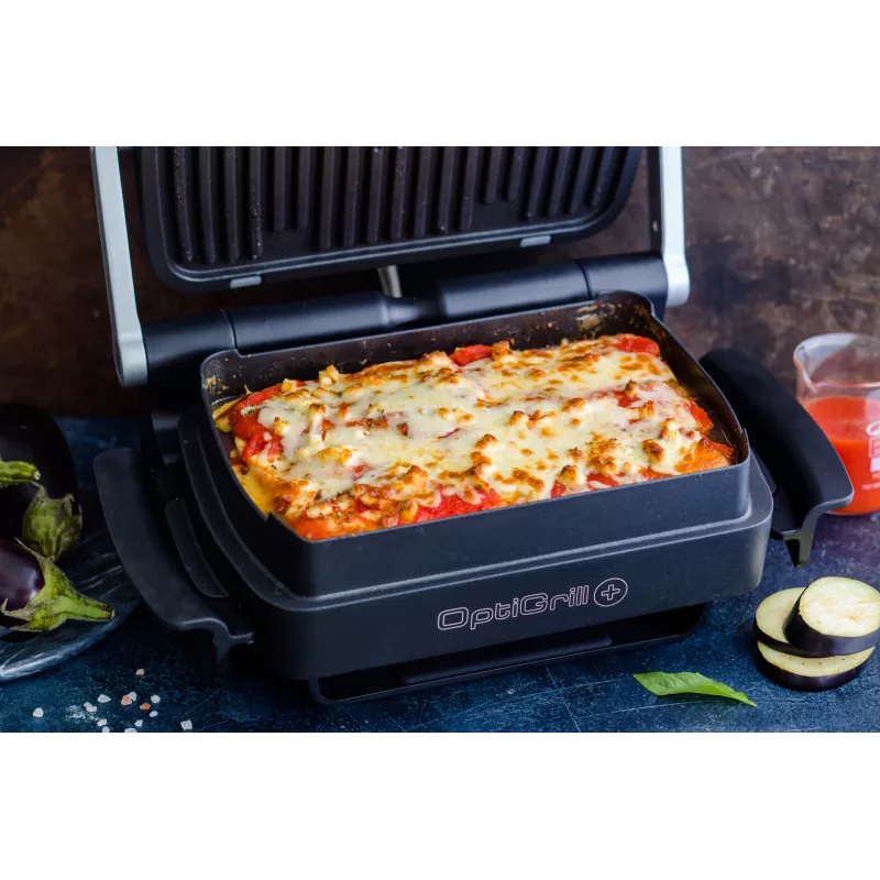 Kontaktgrill Tefal GC724D lauapealne küpsetusplaat, metallik/must, 440×340×172 mm, 7 kg
