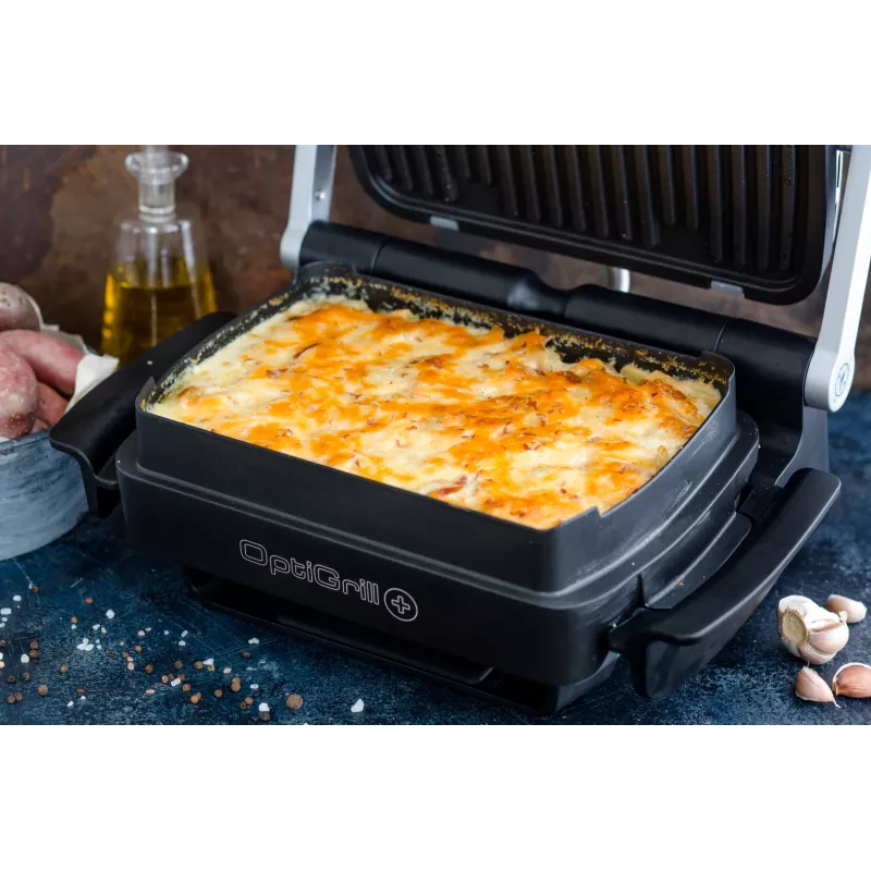 Kontaktgrill Tefal GC724D lauapealne küpsetusplaat, metallik/must, 440×340×172 mm, 7 kg