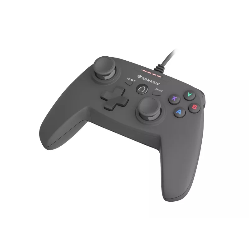 GENESIS P58 Must USB Mängupult Analoog PC, Playstation 3