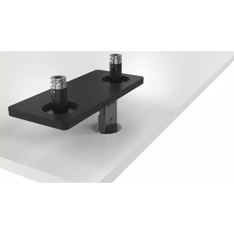 DELL Dual Monitor Arm – MDA20, 10 kg, 48,3 cm (19 tolli), 68,6 cm (27 tolli), Kõrguse reguleerimine, Must
