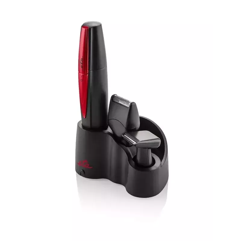 Juuste trimmer ETA ETA434190000, must/punane, terasest korpus, AA patarei toitel