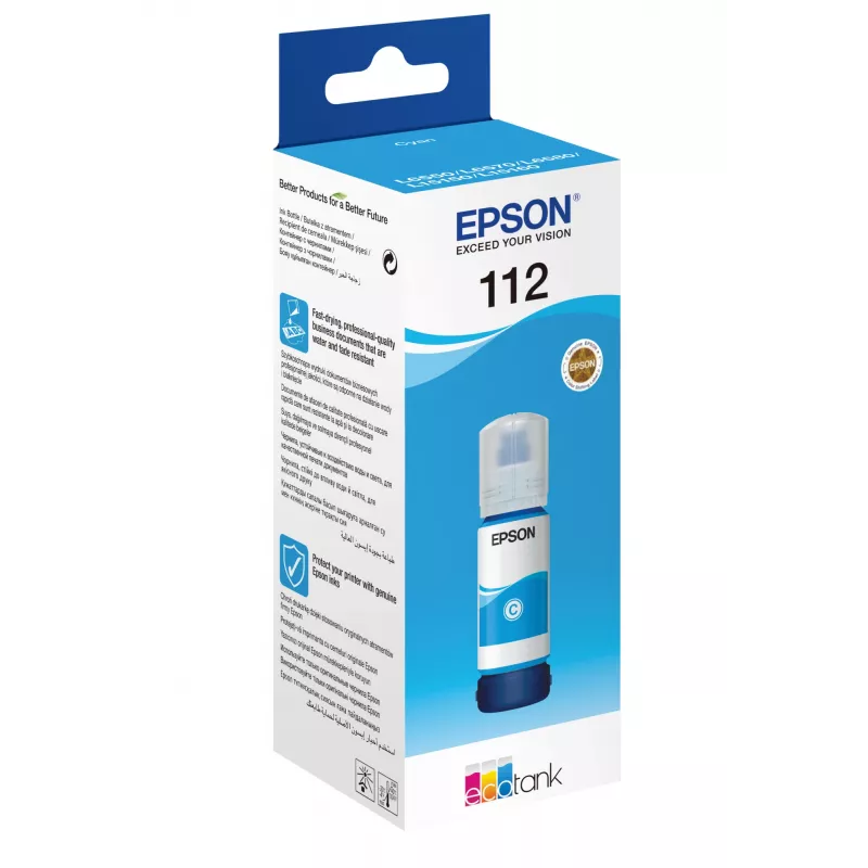 Tindipudel Epson 112 EcoTank Pigment tsüaan