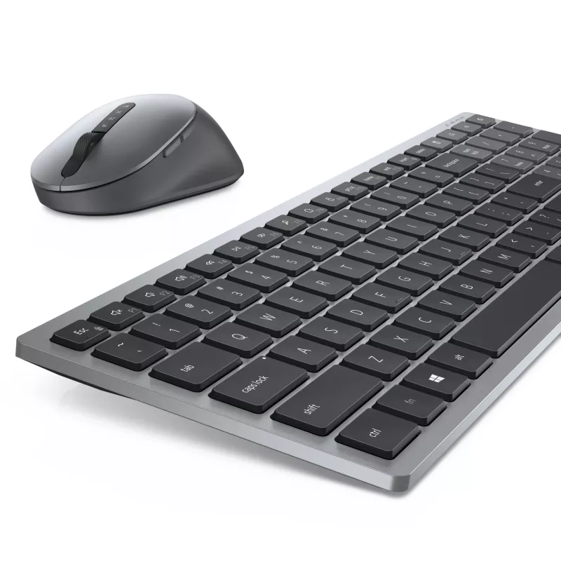 DELL Pro Plus Compact klaviatuur ja hiir – KM7120W – Põhjamaade (QWERTY)