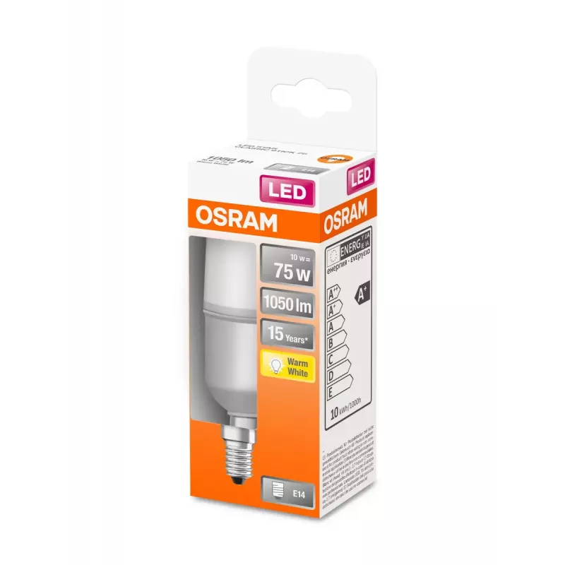 LED-pirn Osram STAR 10 W E14 Soe valge 2700 K 1050 lm