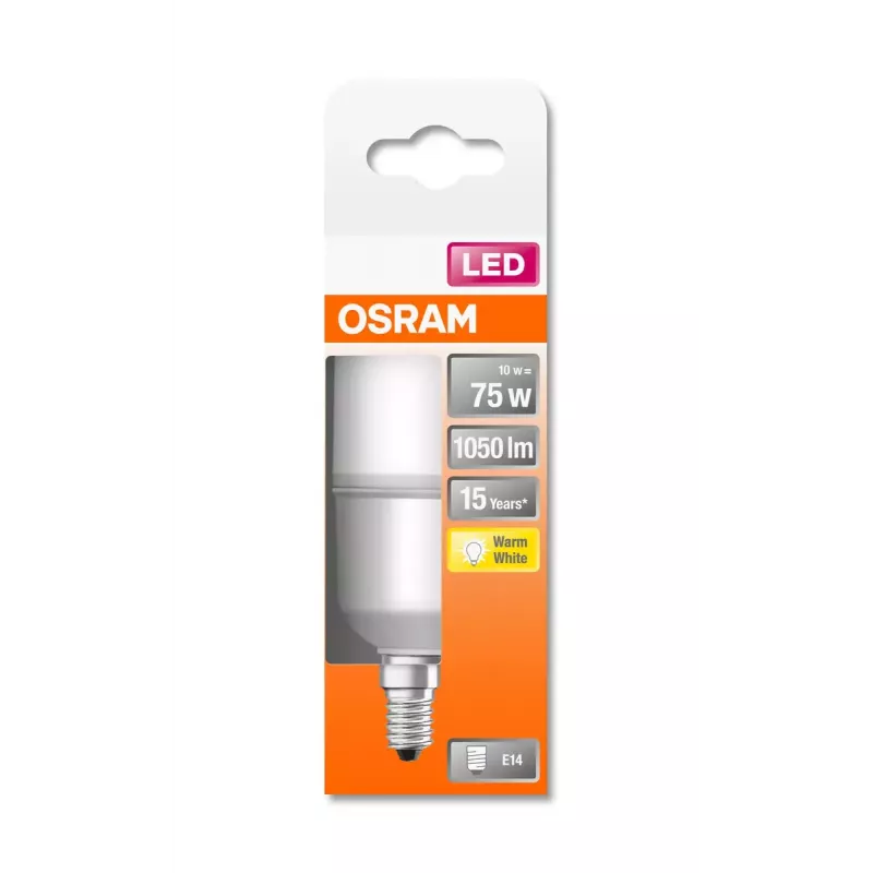 LED-pirn Osram STAR 10 W E14 Soe valge 2700 K 1050 lm